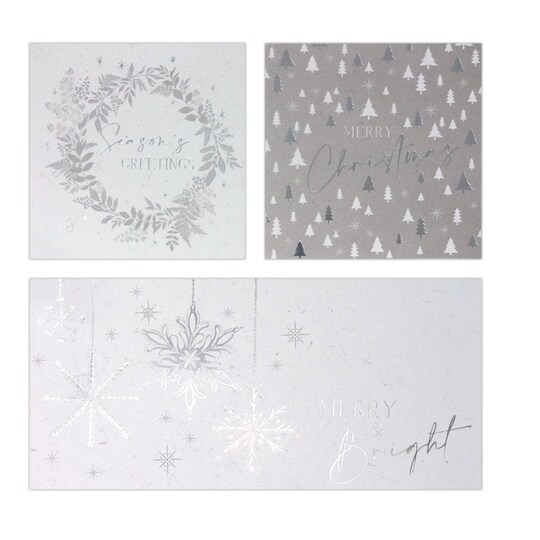 Tesco Christmas Bauble Cards 20 Pack Tesco Groceries