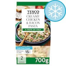 Tesco Creamy Chicken & Bacon Pasta 700g