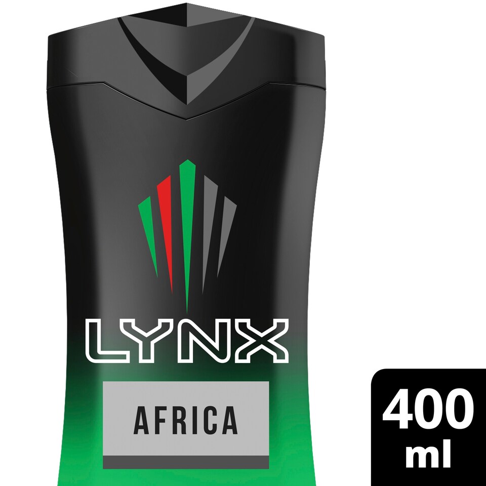 Lynx Africa Shower Gel 400Ml Tesco Groceries