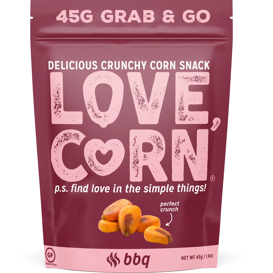 image 1 of Love,Corn Bbq Roasted Corn Snack 45G
