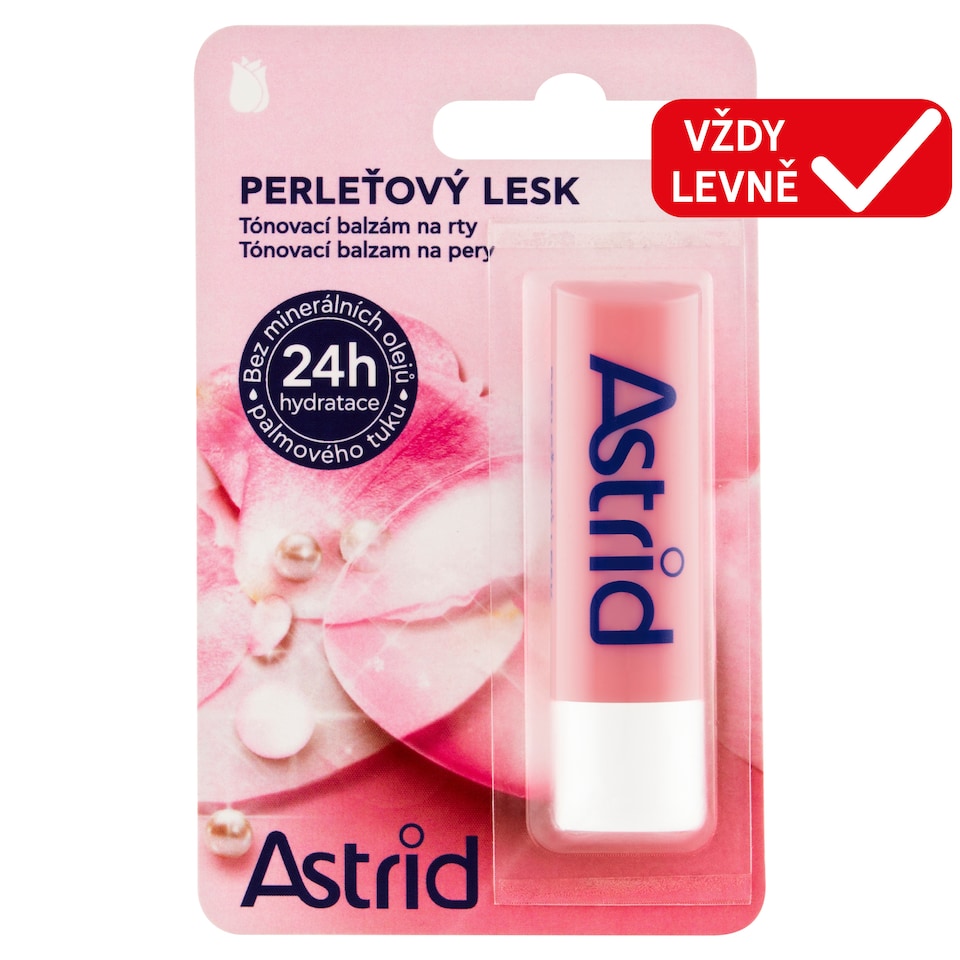 Obrázek 1 pro produkt Astrid Tónovací balzám na rty perleťový lesk 4,8g