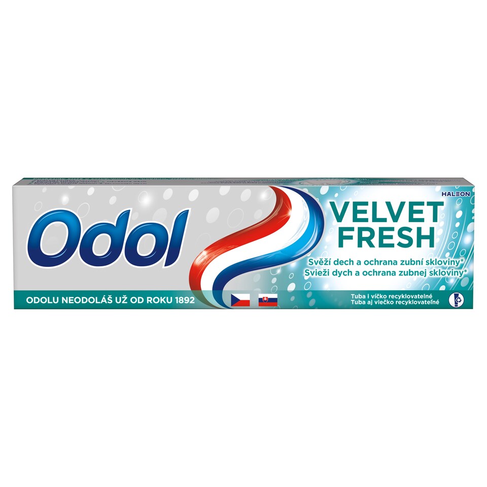 obrázok 1 z Odol Velvet Fresh zubná pasta s fluoridom 75 ml