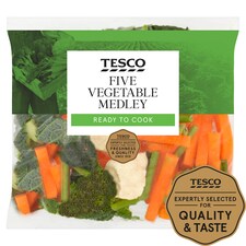 Tesco Five Vegetable Medley 460G
