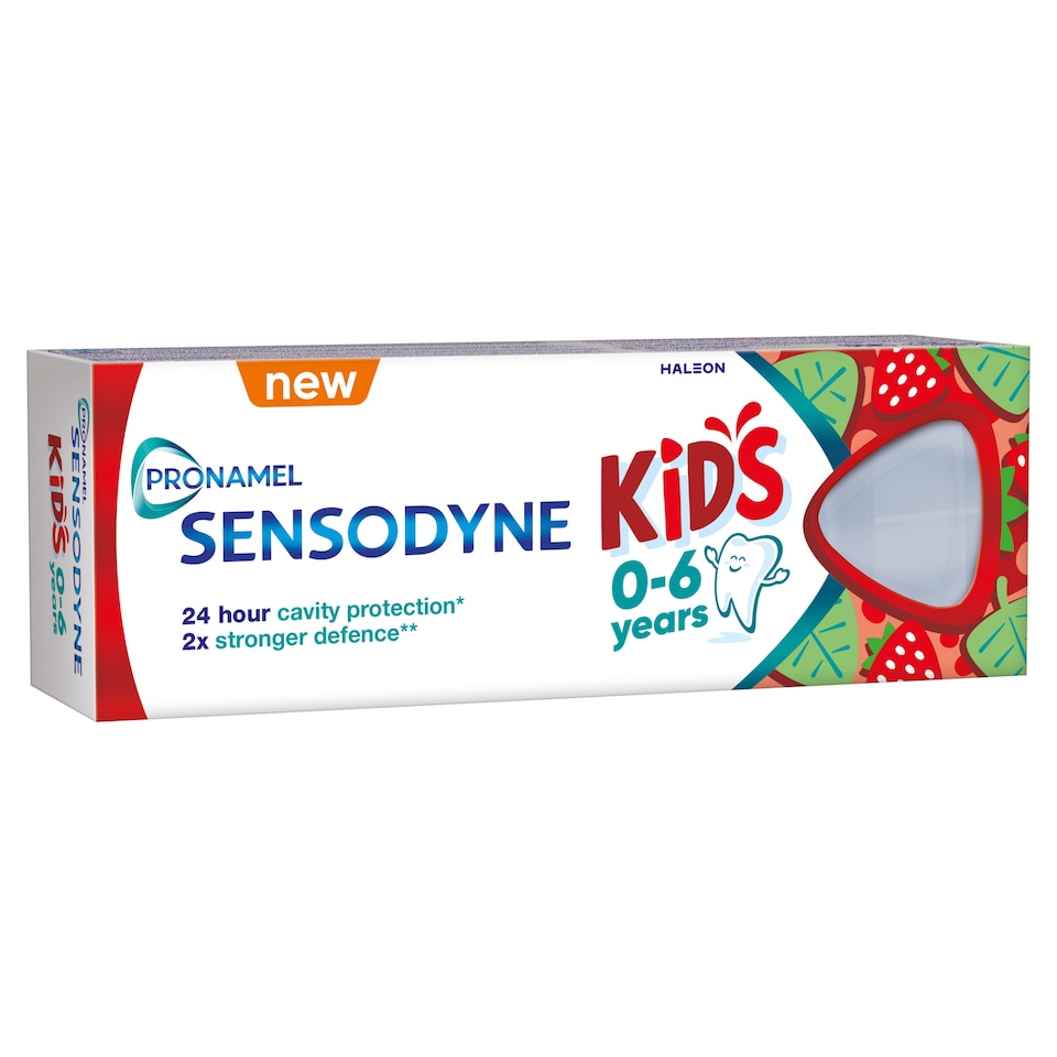 image 1 of Sensodyne Pronamel Kids Toothpaste with Fluoride Strawberry Flavor 50ml