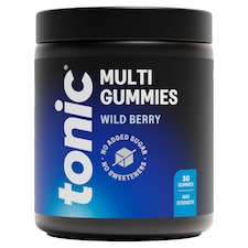 Tonic Adult Multivitamin Max Strength Wild Berry Gummies 30s