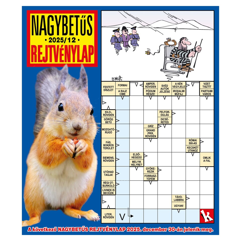 Nagybetűs Rejtvénylap