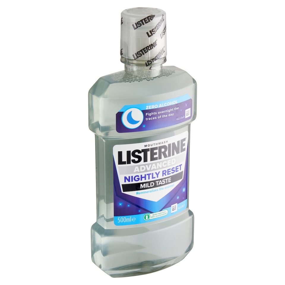 Listerine Advanced Nightly Reset ústní voda 500ml