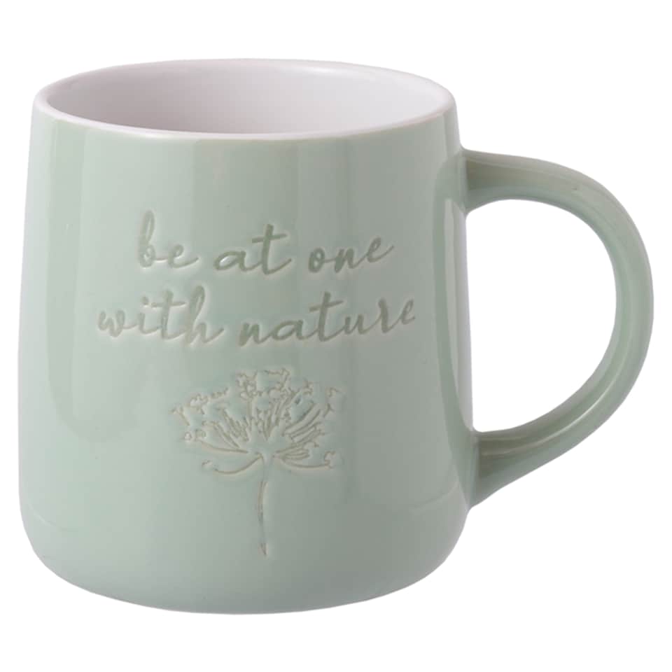 WWF Wildflower Be At One Mug