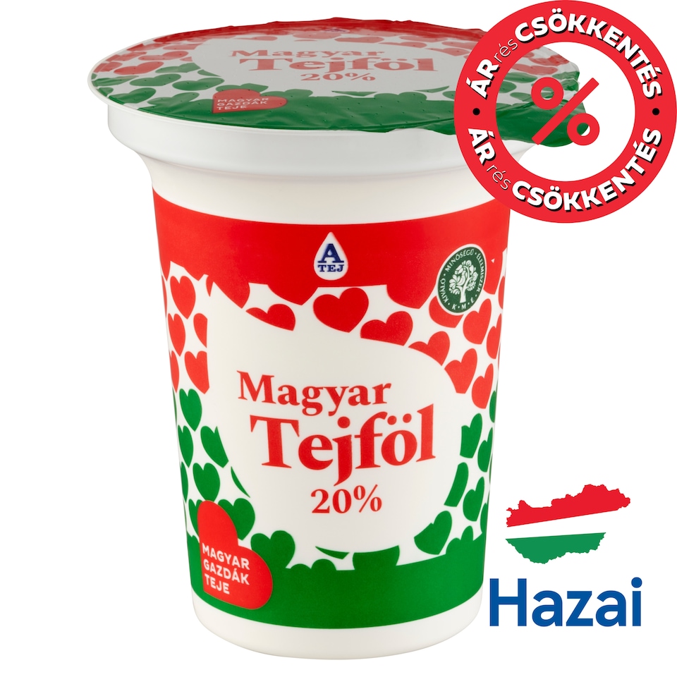 Magyar Tejföl tejföl 20% 330 g