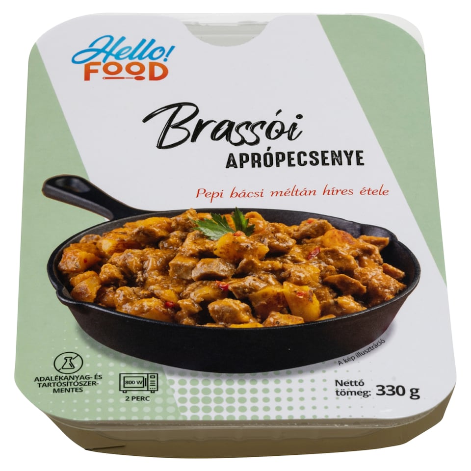 Hello Food brassói aprópecsenye 330 g  1. kép