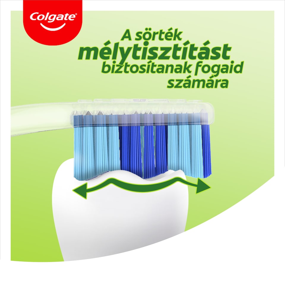 Colgate Twister közepes fogkefe 2 db  1. kép