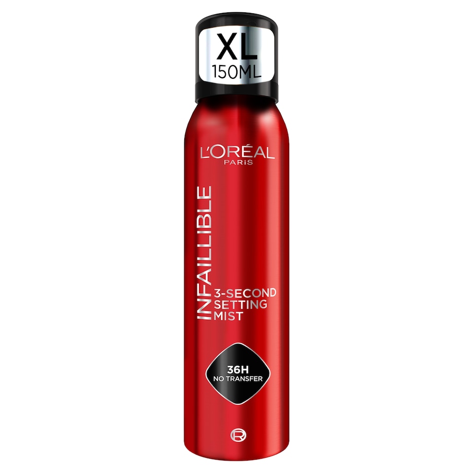 image 1 of L'Oreal Paris, Infaillible 3-Second Setting Mist XL, 150ml.