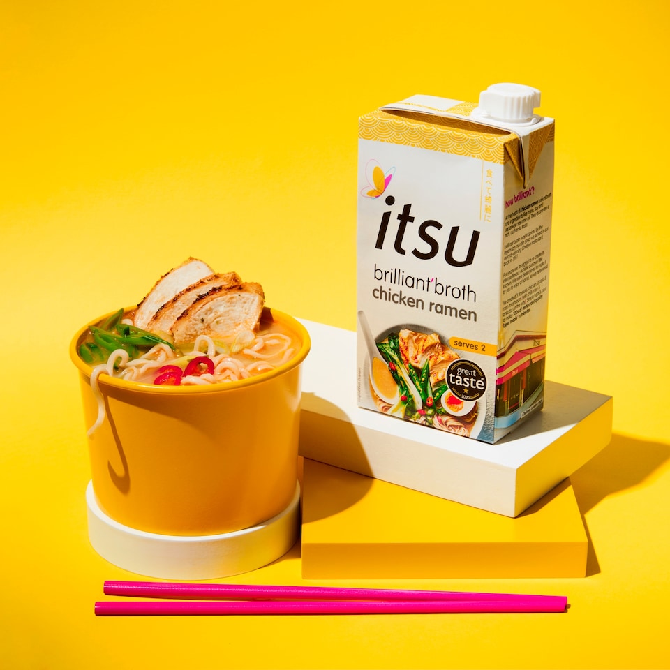 image 1 of Itsu Brilliant' Broth Chicken Ramen 500ml