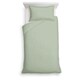 image 1 of Tesco Sage 100% Cotton Oxford Edge Duvet Set Single