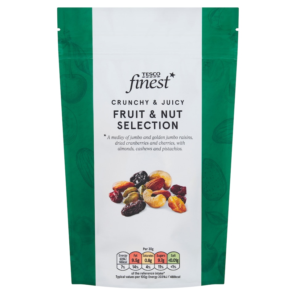 Tesco Finest Fruit & Nut Selection 150g