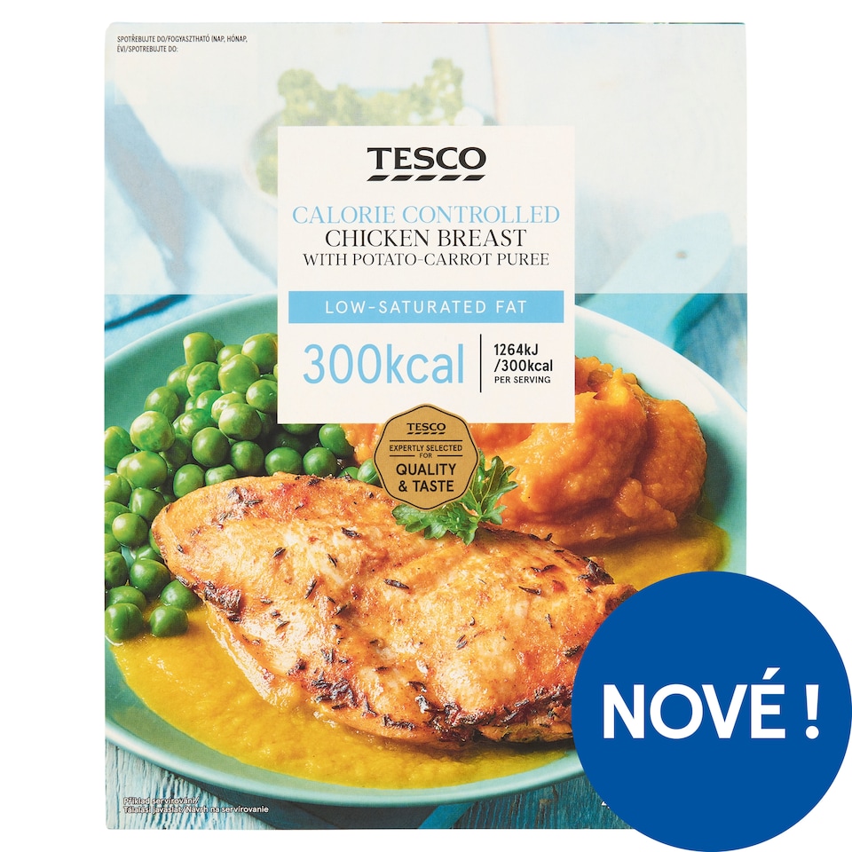 Tesco Calorie Controlled Chicken Breast with Potato-Carrot Puree 400g