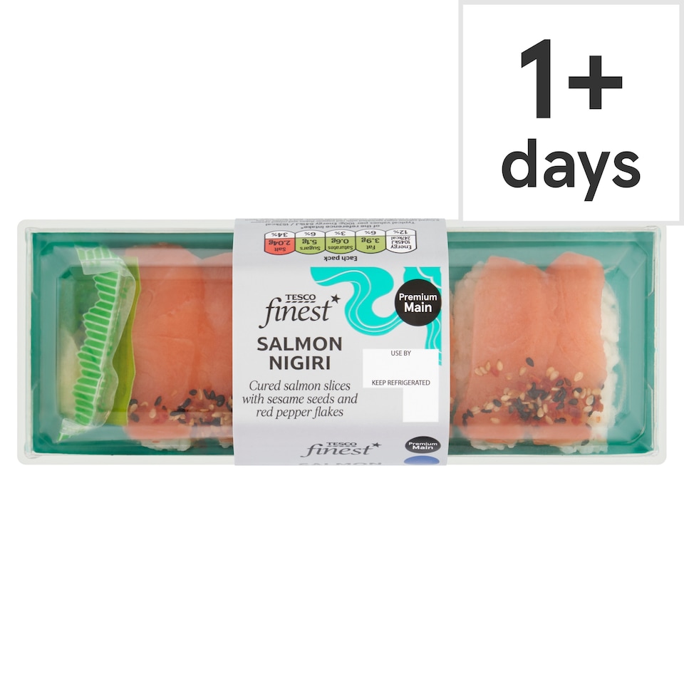 Tesco Finest Salmon Nigiri 163g