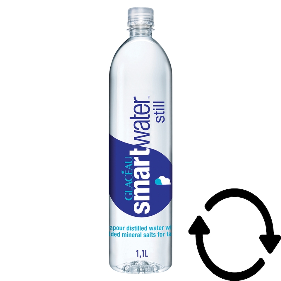 Glacéau Smartwater Non-Carbonated Water-Based Drink with Added Minerals 1,1 l