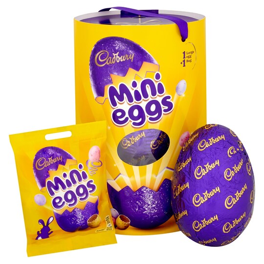 CADBURY MINI EGGS EXTRA LARGE EASTER EGG 286G Tesco Groceries