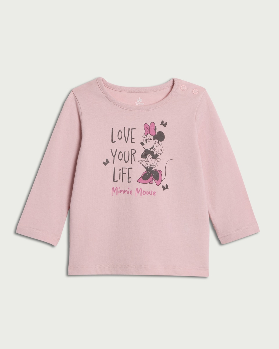 Disney Minnie Mouse Pure Cotton Top in Pink