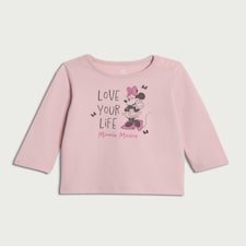 Disney Minnie Mouse Pure Cotton Top in Pink