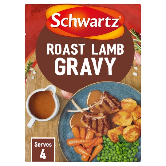Schwartz Classic Roast Lamb Gravy 26G Tesco Groceries
