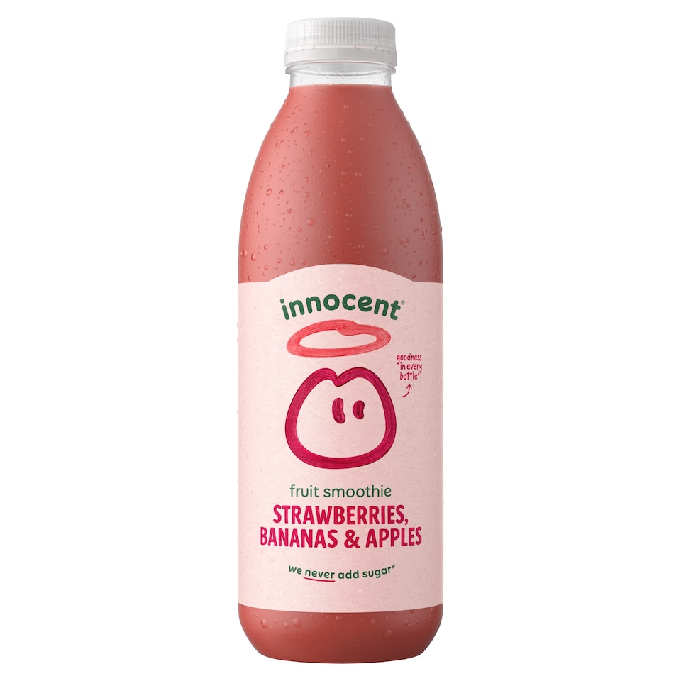 image 1 of innocent Strawberries, Bananas & Apples Smoothie 750ml