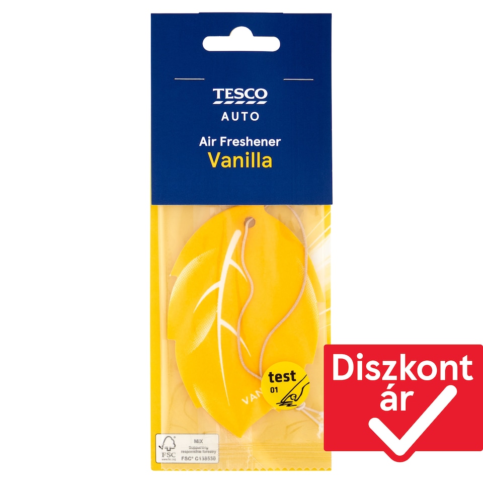 Tesco Auto Vanília autó légfrissítő 1 db
