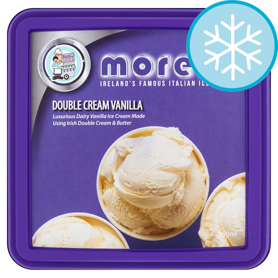 Morelli Double Cream Vanilla Ice Cream 950Ml
