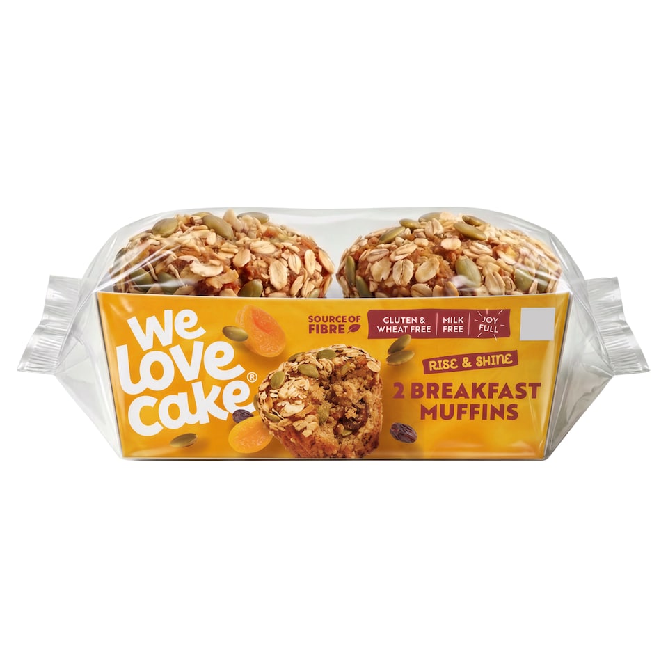 We Love Cake 2 Breakfast Muffins