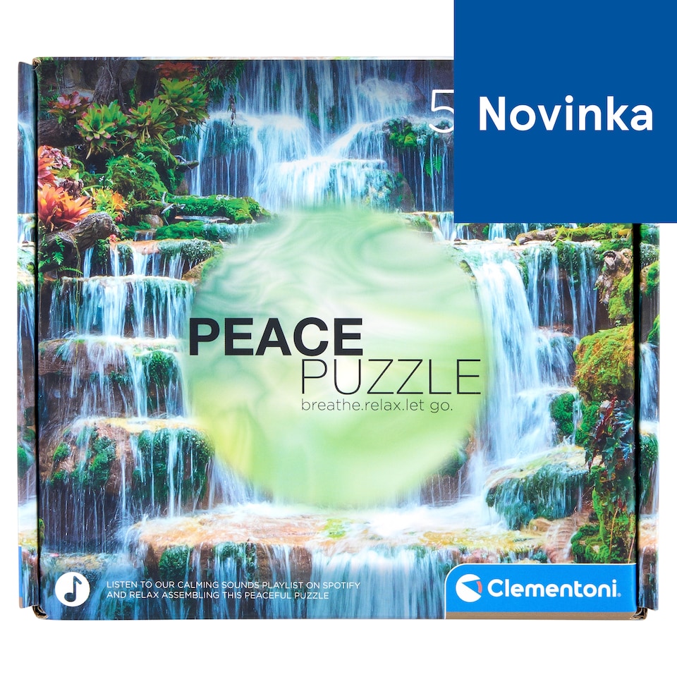 Clementoni Peace Puzzle The Flow 500 dielikov