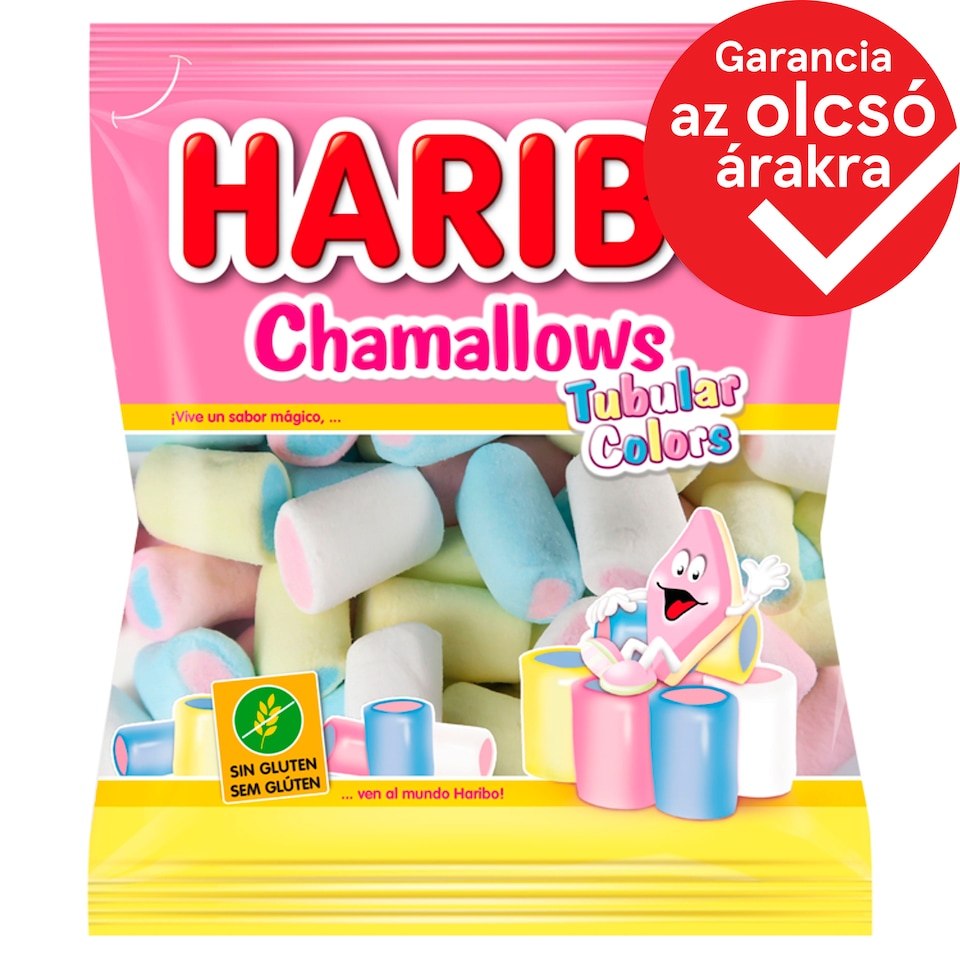 Haribo Chamallows Tubular Colors 90 g