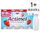 image 1 of Actimel Strawberry Fat Free Immunity Live Yoghurt Drink Multipack 8x100g