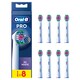 image 1 of Oral-B Pro 3D White Replacement Electric Toothbrush Heads X8