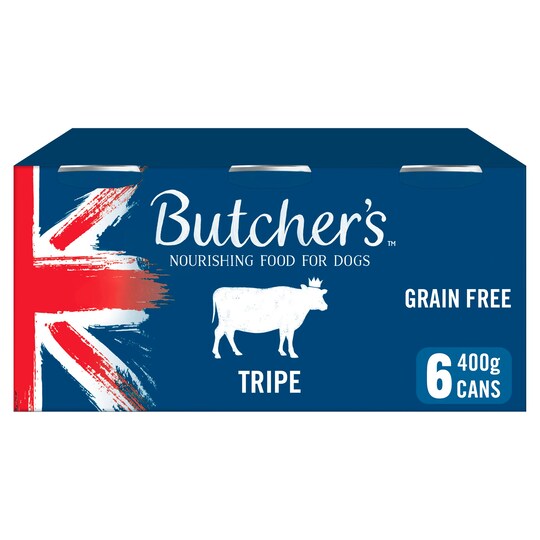 Butchers Tripe Grain Free Dog Food 2400G Tesco Groceries