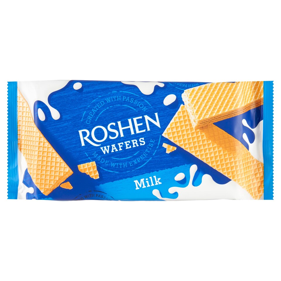 image 1 of Roshen Wafers Wafers Filled with Milk Cream 216 g