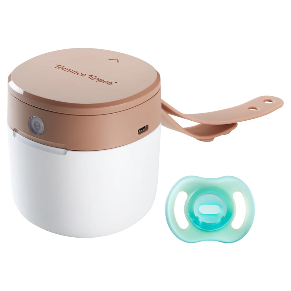 image 1 of TOMMEE TIPPEE NIGHT GLOW POD UV CHARGER + STERILISER