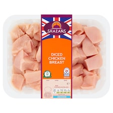 Shazan Diced Chicken Breast 750G