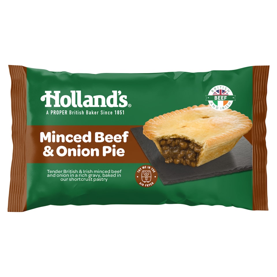 Hollands Minced Beef & Onion Pie