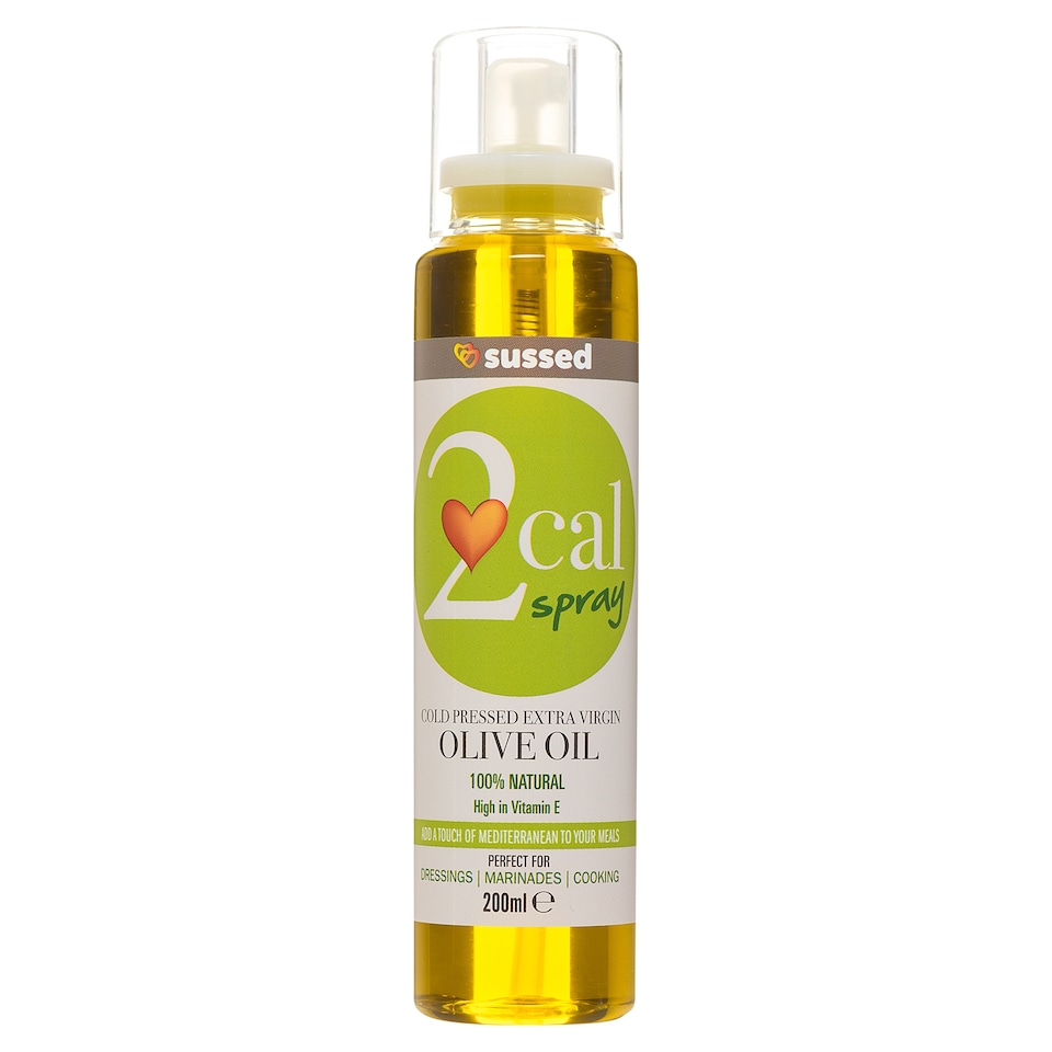 Sussed 2Cal Spray Extra Virgin Olive Oil 200Ml