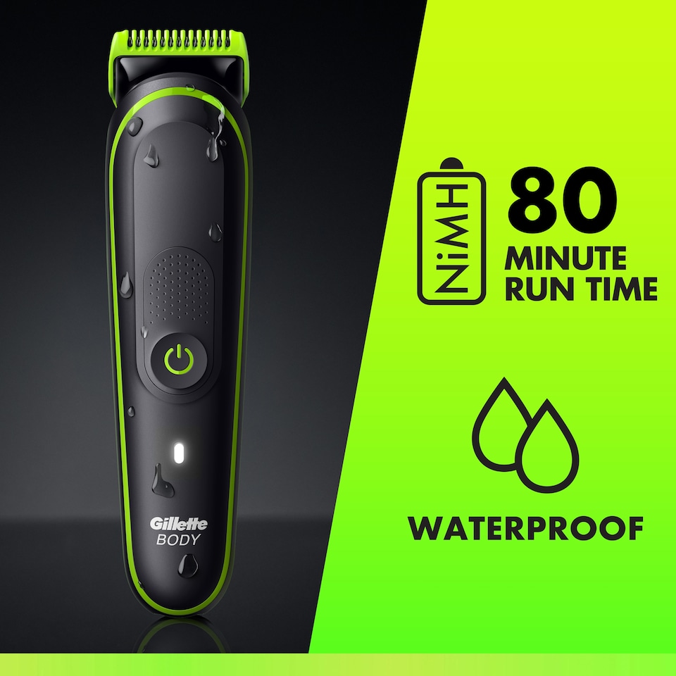 image 1 of Gillette Labs i3 Body + Intimate Hair Trimmer
