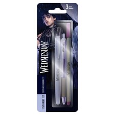 Wednesday Stationery Set 3 pcs
