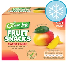 Green Isle Fruit Snacks Mango Chunks 3X80g