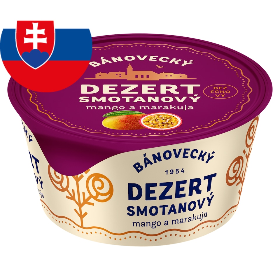 Milsy Bánovecký Creamy Dessert Mango-Passion Fruit 135 g