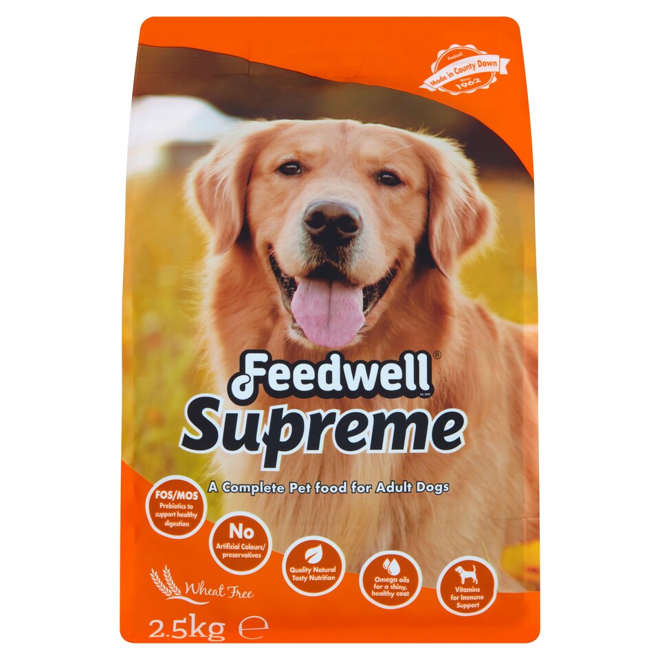Feedwell Supreme Dry Dog Food 2.5Kg