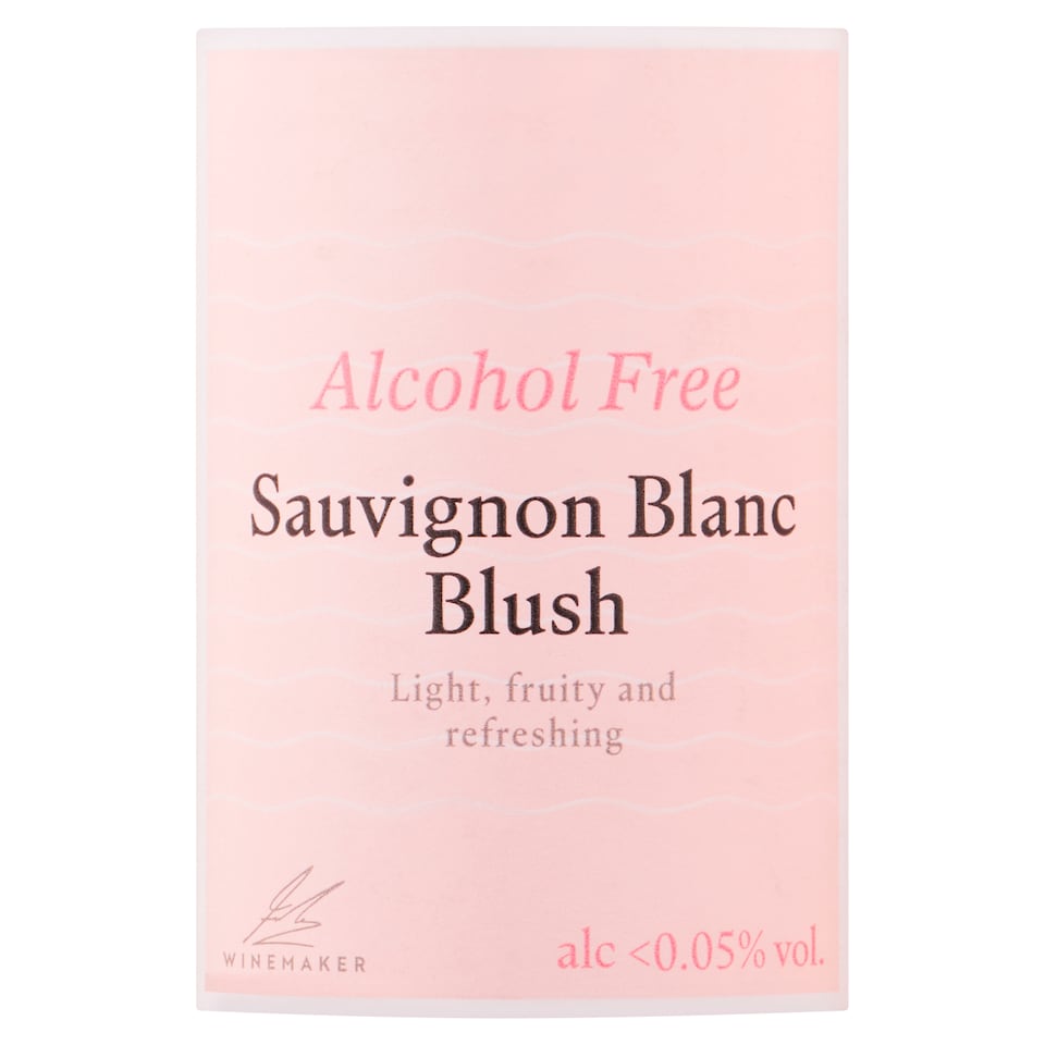 image 1 of Vineyards Alcohol Free Sauvignon Blanc Blush 75cl