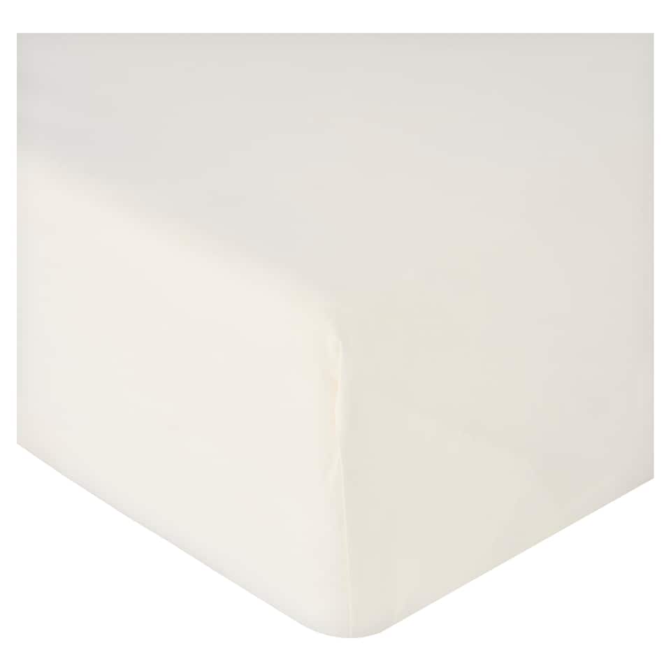 F&F Home Supersoft White Flat Sheet Double