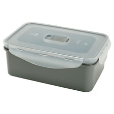 Tesco Microwave Rectangle Food Storage Grey 1.3L