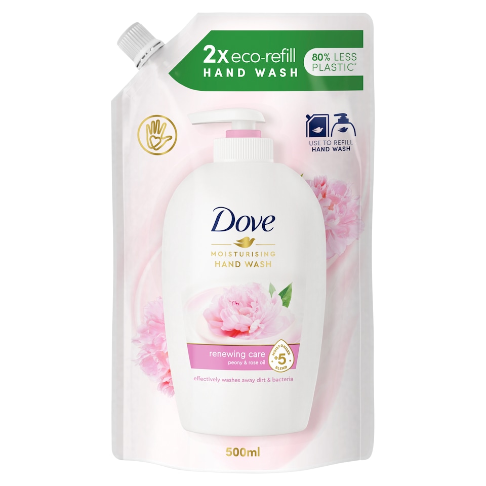Dove Peony & Rose Oil Moisturising folyékony krémszappan 500 ml