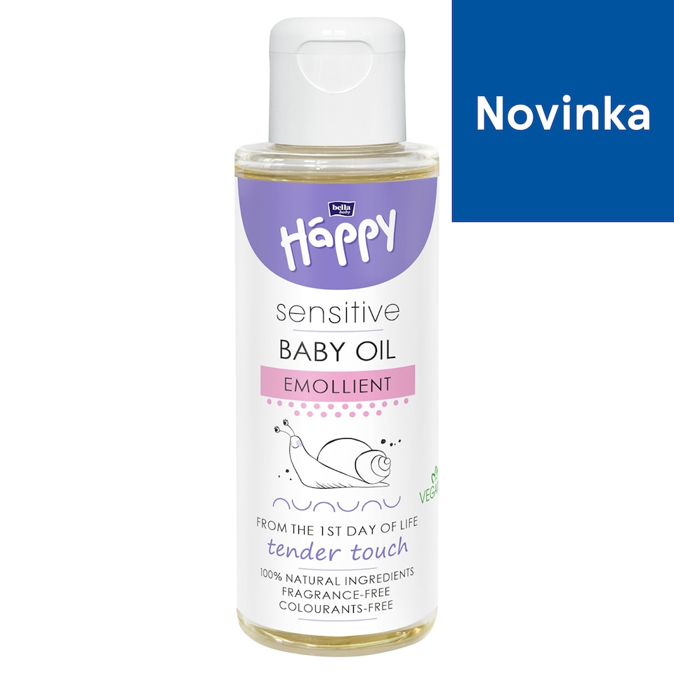 Bella Baby Happy Sensitive detský olej zvláčňujúci 100 ml